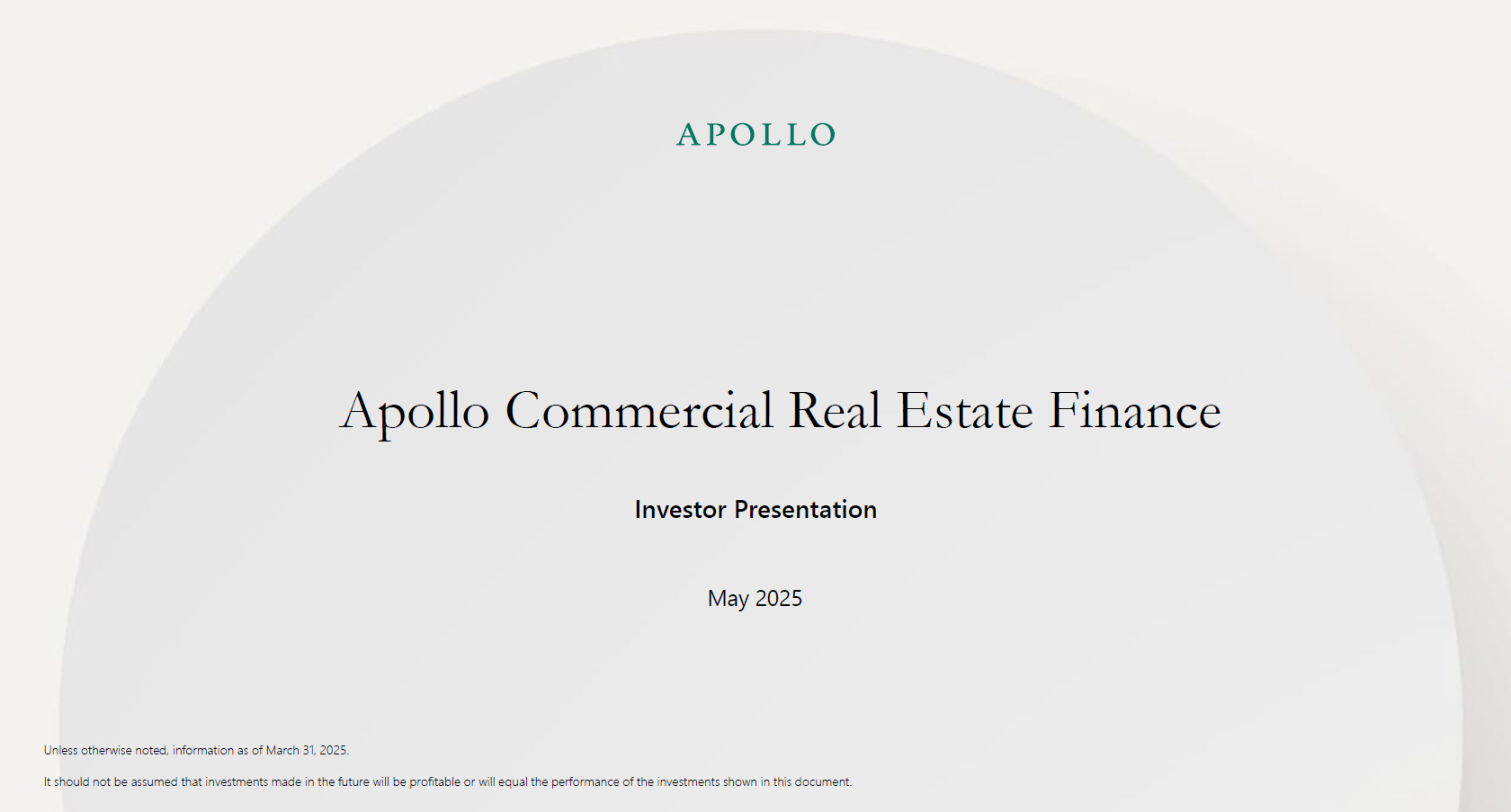 Investor Presentation
